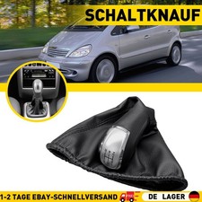 5-Gang Schaltmanschette Schalthebelknauf Knauf Für Mercedes Benz A-Klasse W168