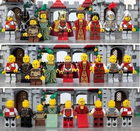 LEGO Castle Kingdoms Joust 10223 Knights King Tournament Set