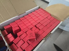 BOX OF 159 WIMA MKP 10 Polypropylene (PP)AC & Pulse Film Capacitor 3 uF, 160VDC