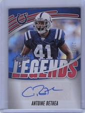 2025 Panini Absolute #ALS-ABA Antoine Bethea Absolute Legends  Red #/75