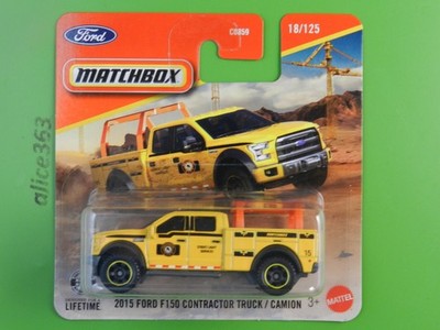 MATCHBOX 2026  -  2015 Ford F150 Contractor Truck  -   18  -    neu in OVP