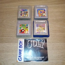 Lot 4 Jeux Game Boy - King Of The Zoo - Q-Bert - Dynablaster - GB Gallery 5 in 1