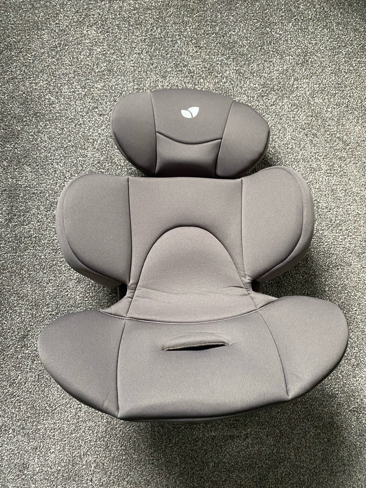 Joie 360 Spin Seggiolino Auto Inserto Neonato Nuovo Grigio Neonato Neonato Cuscino Intarsiato Imbottitura