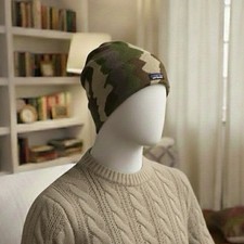 New with tag Patagonia Camo Beanie one size