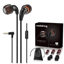 Wired Sleep Earbuds for Side Sleepers, Mini in-Ear Earphones with Mic, Noise ...