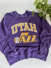 80s Utah Jazz Crewneck Artex Size Large