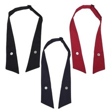 3pcs Criss-Cross Bow Tie - Adjustable Ladies School Uniform Bow Ties -