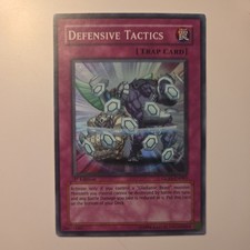 YuGiOh Defensive Tactics GLAS-EN083 Ultimate Rare 1st Edition