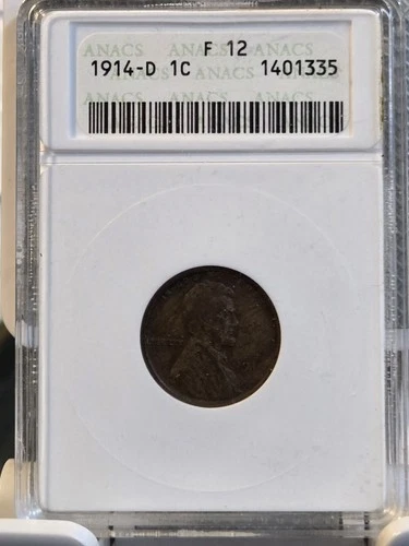 1914-D Lincoln Wheat Cent — photo from another recent sale