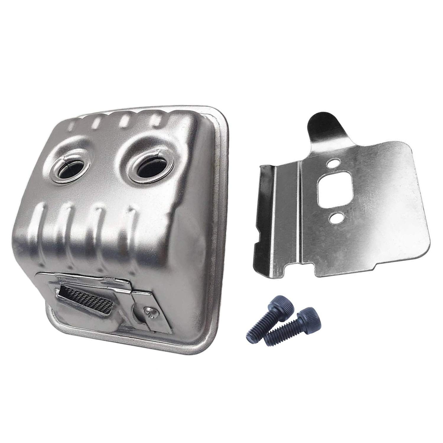 Silencieux Husqvarna 435 pot echappement contre surchauffe carter