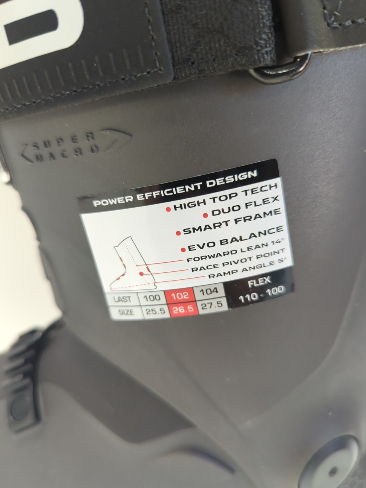 SALOMON Stivali da sci Head Edge LYT 110 uomo taglia US 11 5 Mondo 29 5 neri ottime condizioni