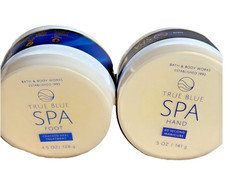 Bath Body Works True Blue Spa Hand Cracked Heel Treatment Cream Set of 2