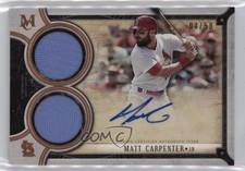 2018 Topps Museum Collection Copper 4/50 Matt Carpenter #DRA-MC Auto 5w7