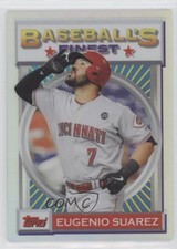 2020 Topps Finest Flashbacks Refractor Eugenio Suarez #75 yj7
