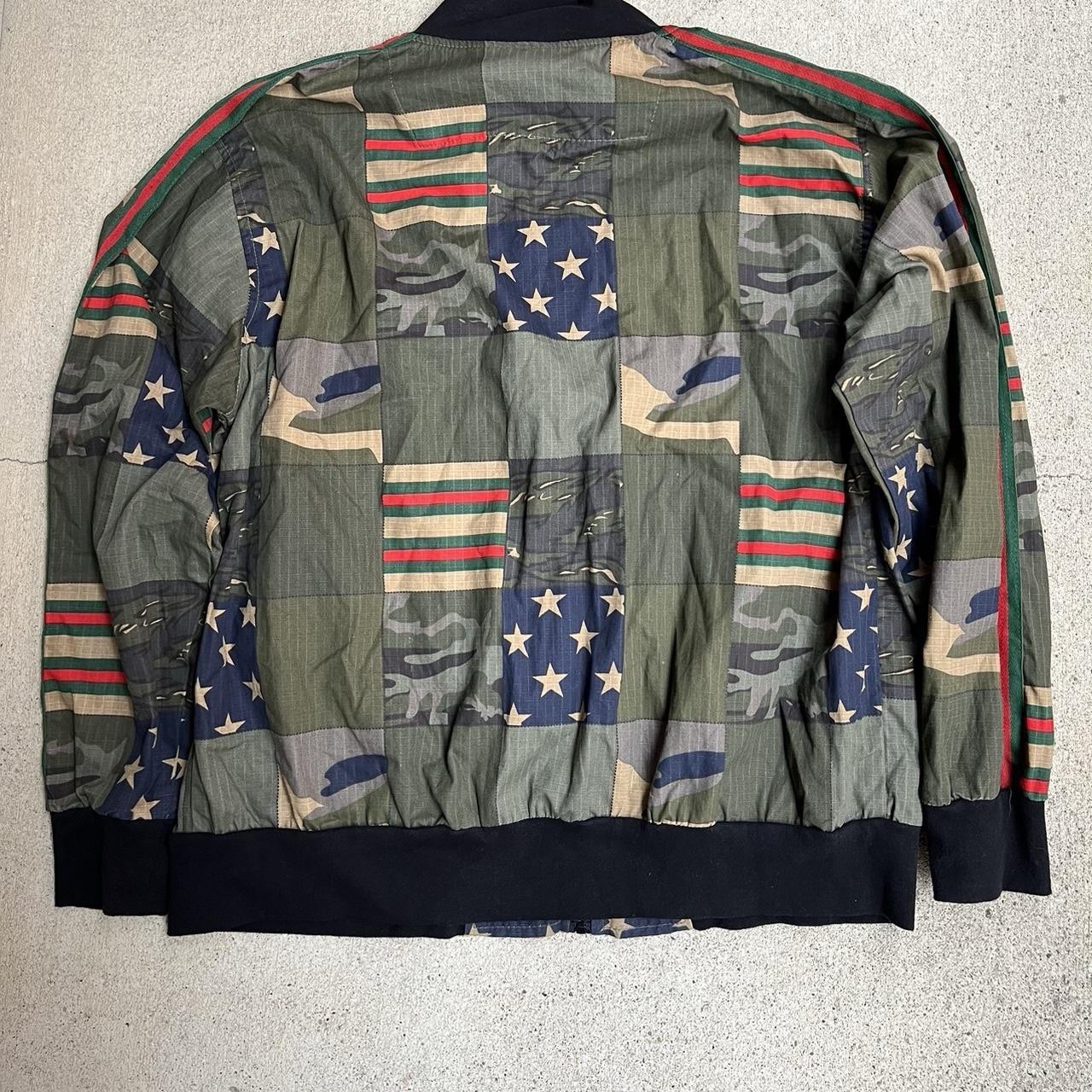 Exclusive Worldwide American Flag Patchwork Windb… - image 3