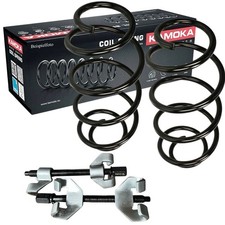2x KAMOKA Fahrwerksfeder Vorne + Federspanner für NISSAN MICRA III 1.2 1.4 1.6