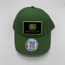 John Deere Farm Youth Kids Child Baseball Adjustable Cap Hat Green Cotton New