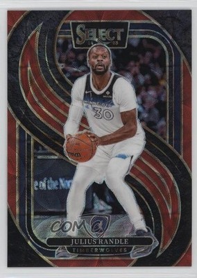 2024 Panini Select Premier Level Red Scope Prizm 13/249 Julius Randle #129 11ng