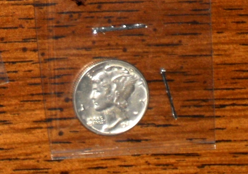 1942-S  SILVER MERCURY DIME - GRADES "EXTRRMRLY FINE"
