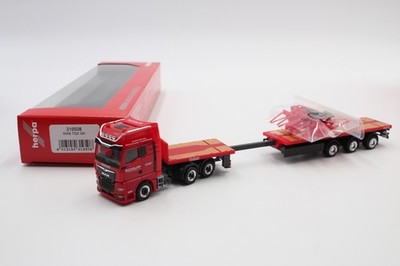 Herpa MAN TGX GX Teletrailer-Sattelzug ''Scholpp'' Nr. 319508 1/87 /HN3924