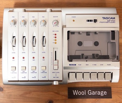[Junk] TASCAM MF-P01 4-Track Cassette Recorder Tape Runs No Play Rec Japan