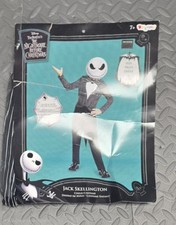 The Nightmare Before Christmas Jack Skellington Costume Child Size M 7-8
