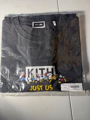 Kith x Disney Mickey & Friends Family Vintage T-shirt Black-Size