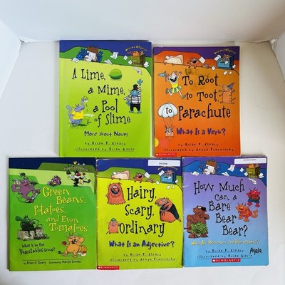 Brian P. Cleary Words are CATegorical lot 5 Grammar Books Nouns Verbs Adjectives