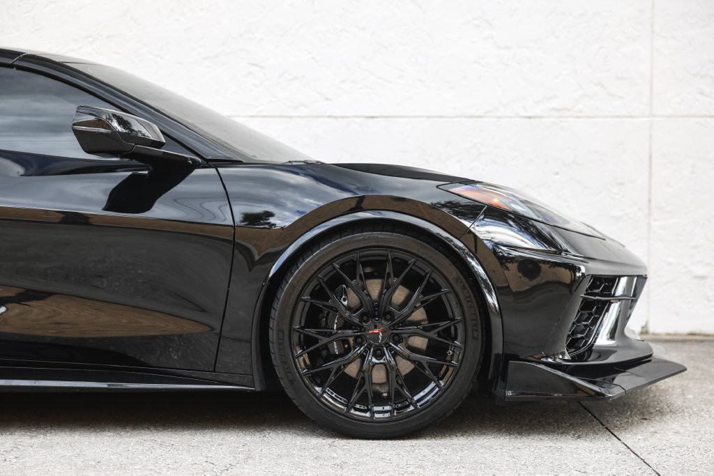 2025 Black Chevrolet Corvette   | C8 Corvette Photo 3