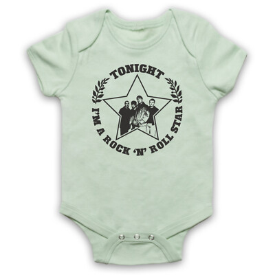BAND INOFFIZIELLER ROCK N ROLL STAR BRITPOP ROCKHYMNE BABY WACHSEN BABYANZUG GESCHENK