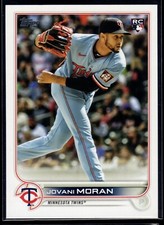 2022 Topps Series #2 Jovani Moran #387 RC Rookie Minnesota Twins T2022-16
