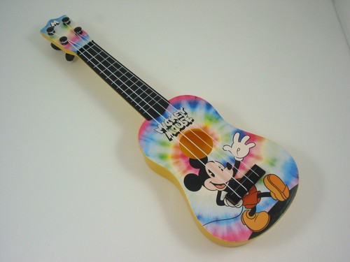Mickey Mouse Disney Ukulele By First Act, Kids Mini Guitar Instrument