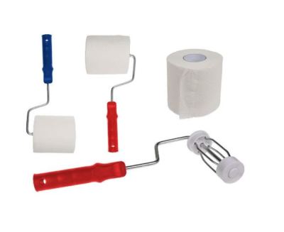 NEUHEIT LACKIERFARBROLLER DESIGN TOILETTENPAPIER KLO ROLLENHALTER ROT ODER BLAU