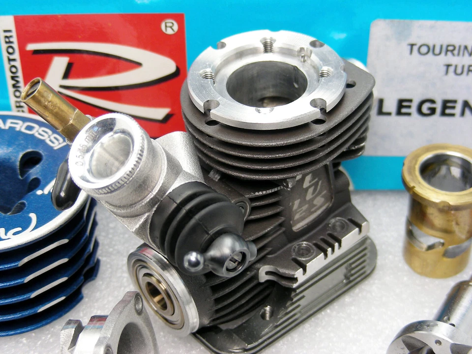 Vintage Novarossi Flash REX .12 LEGEND Turbo Nitro Engine HPI Mugen Inifinity IF - Image 4 of 4