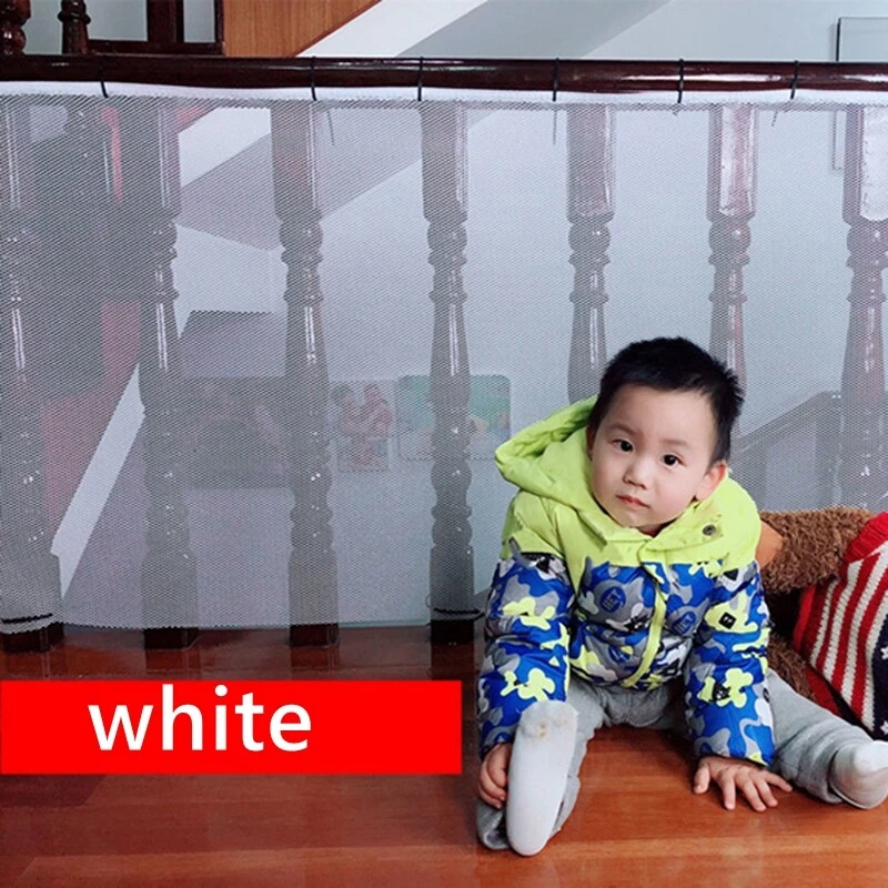 Kindersicherheitsnetz Schutznetz Stoff Treppe Balkon Hof Zaun Schutz Zuhause - Bild 3 von 4