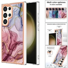 Phone Case For Samsung Galaxy S25 S24 S23 S22 S21 S20 Slim Shockproof BackCover