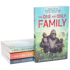 The One and Only Ivan Series by Katherine Applegate: 4 Books Set - Ages 8+ - PB