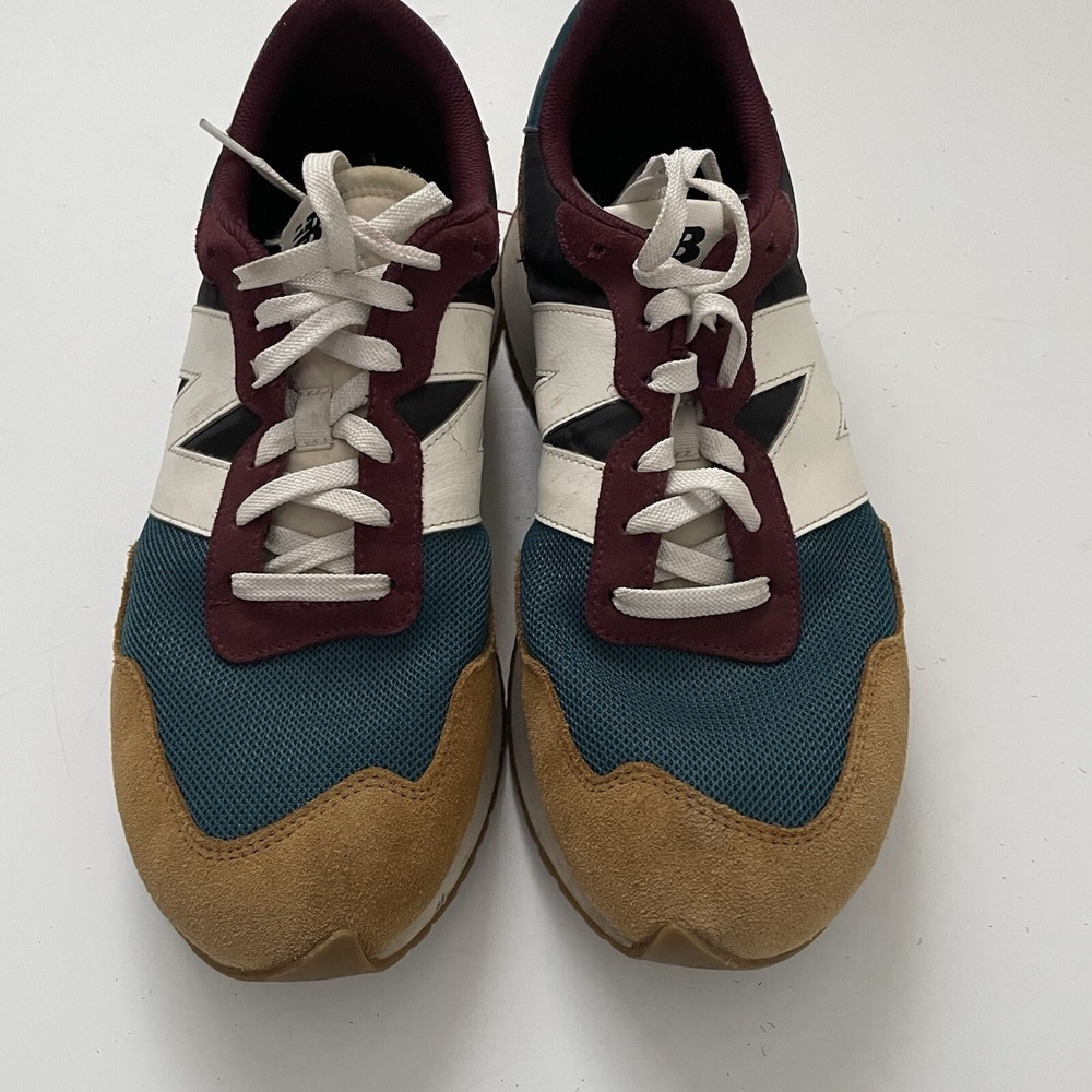 New Balance 237 Men's Multicolor Suede Nylon Retro Athletic Sneakers Size 13