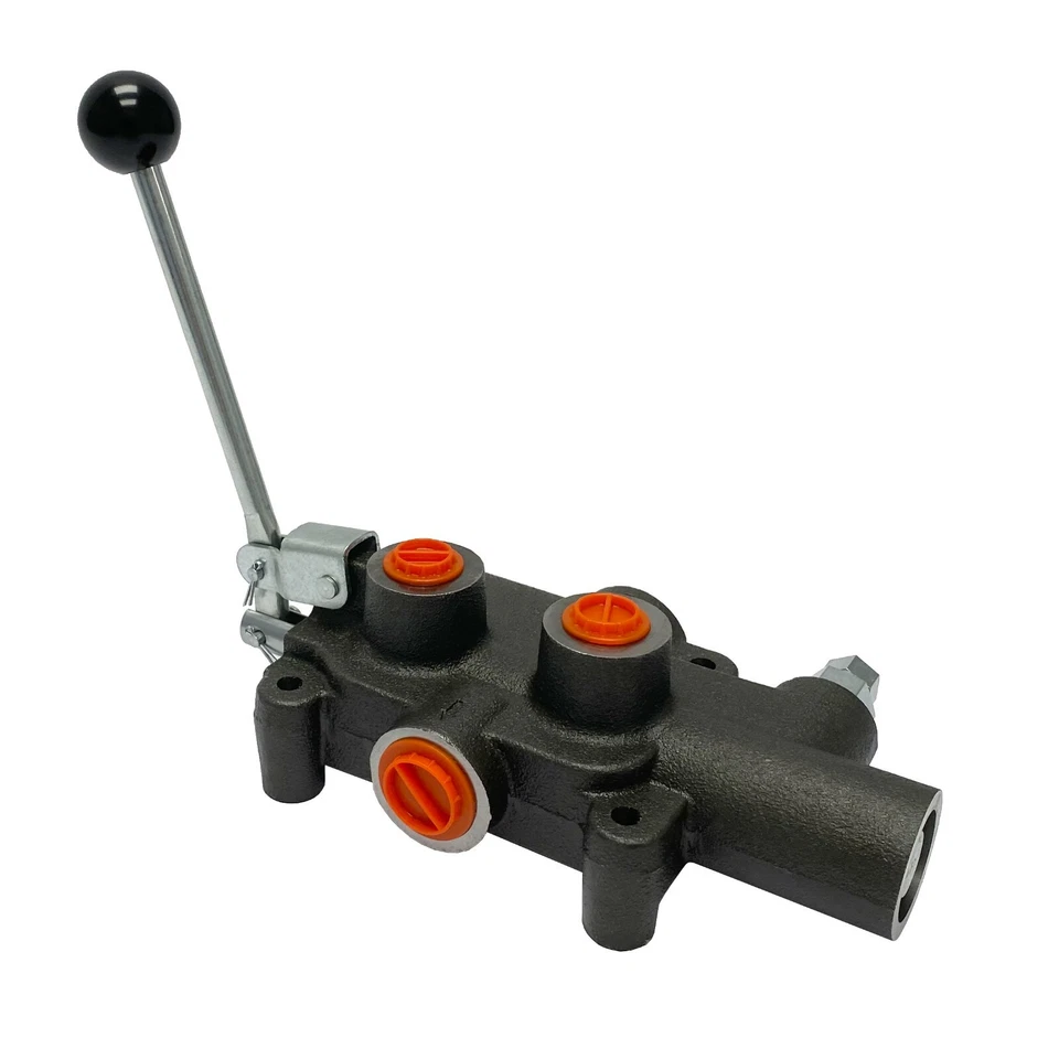 1 Spool 21 GPM Hydraulic Log Splitter Control Valve 4300 PSI Detent release NEW - Image 3 of 4