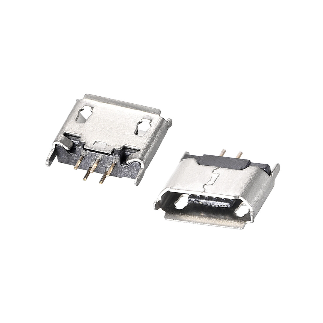 Uxcell 10-Pack 5-Pin Mini USB Type B Female Socket Connectors - SMT Mount