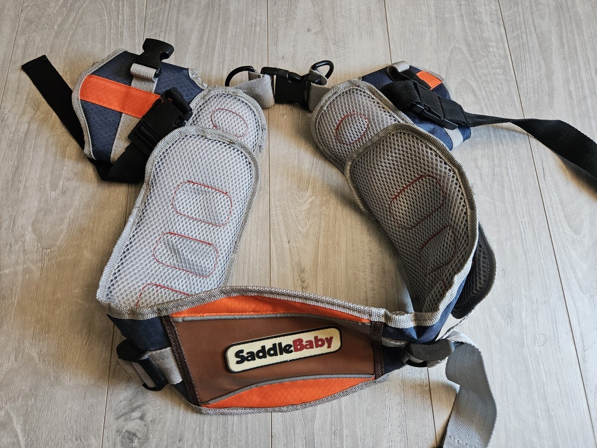 💥Saddle Baby Shoulder Baby Carrier Blue/Orange Waist Band Only No