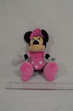 Disney Minnie Mouse Just Play Stuffed Animal Toy Plush No Tag Used 9" T5
