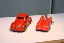 Vintage 1960s Volkswagen Beetle & Roadster Barclay Made in USA