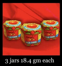 3 PACK Wild Tiger Balm Arthritis /Aches Topical Relief Etc. (18.4gm Each)