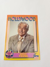 Robert Young Hollywood Walk of Fame Card Vintage # 189 Starline 1991 NM 
