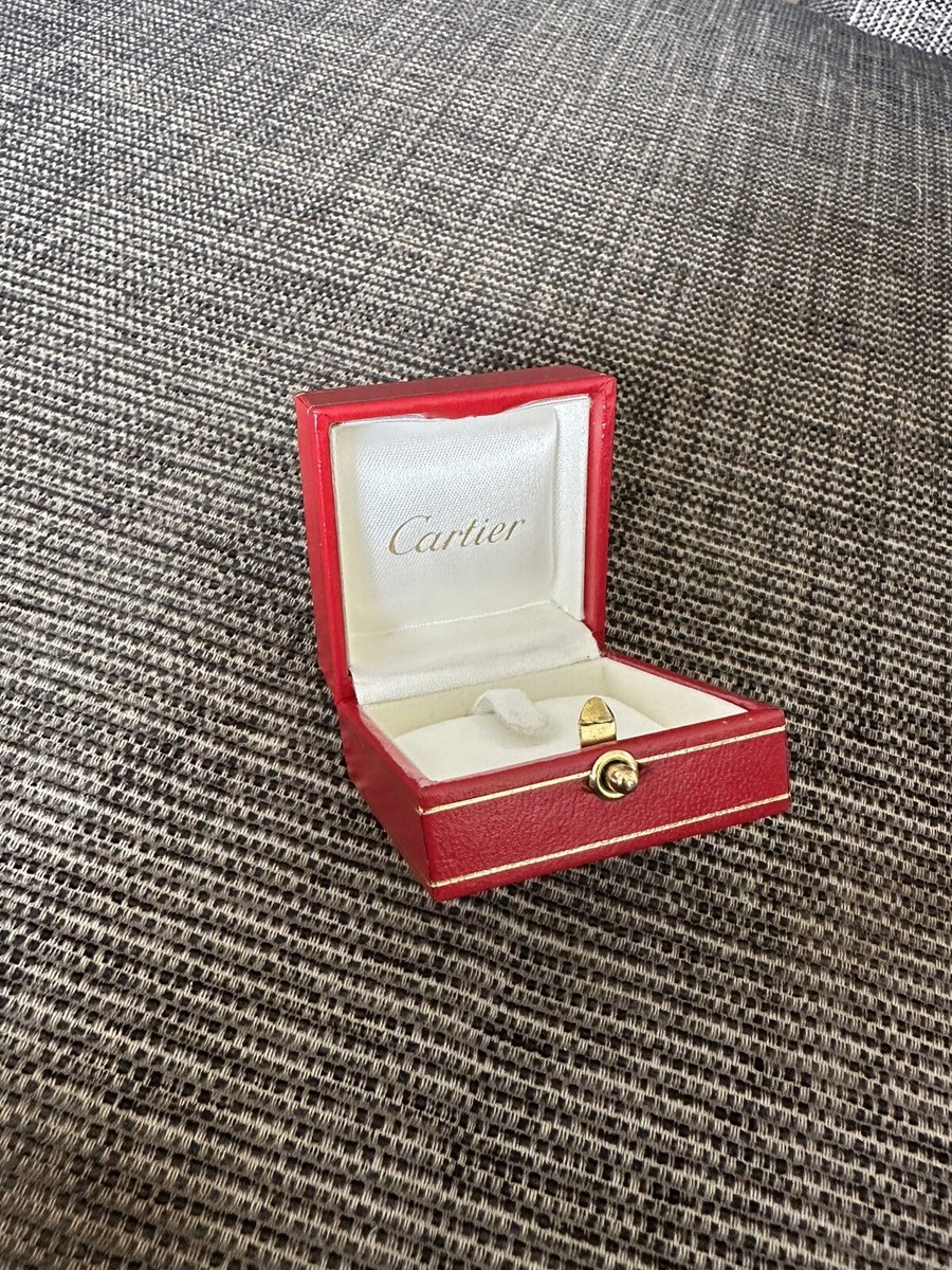 Original Cartier Ring Box CARTIER Ring Box Outer Box Inches NATILUXIA