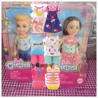 Mattel Barbie Club Chelsea Boy Kelly & friends Darrin & Girl plus #8 Pc Outfit