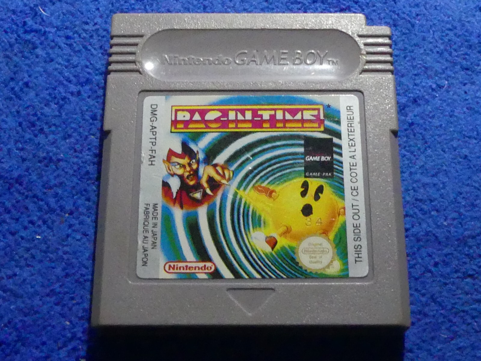 Jeu Pac-in-Time sur Game boy ORIGINAL FAH