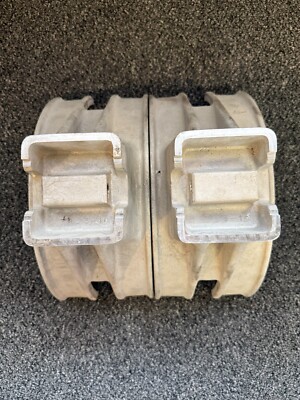 Reed PPJ10S (04448) 10'' Plastic Pipe Joiner Saddles   One Pair