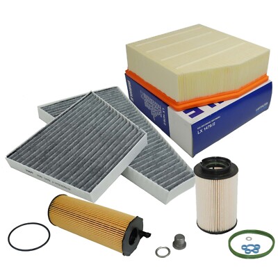 Inspektionskit Filterpaket für VW PHAETON 3D 3.0 V6 TDI 4motion 233PS 240 PS